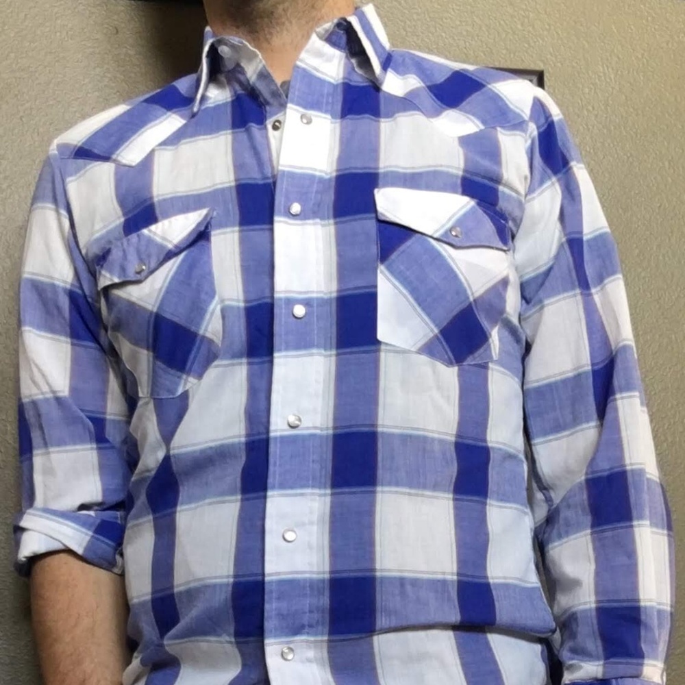 Vintage Western Pearl Snap